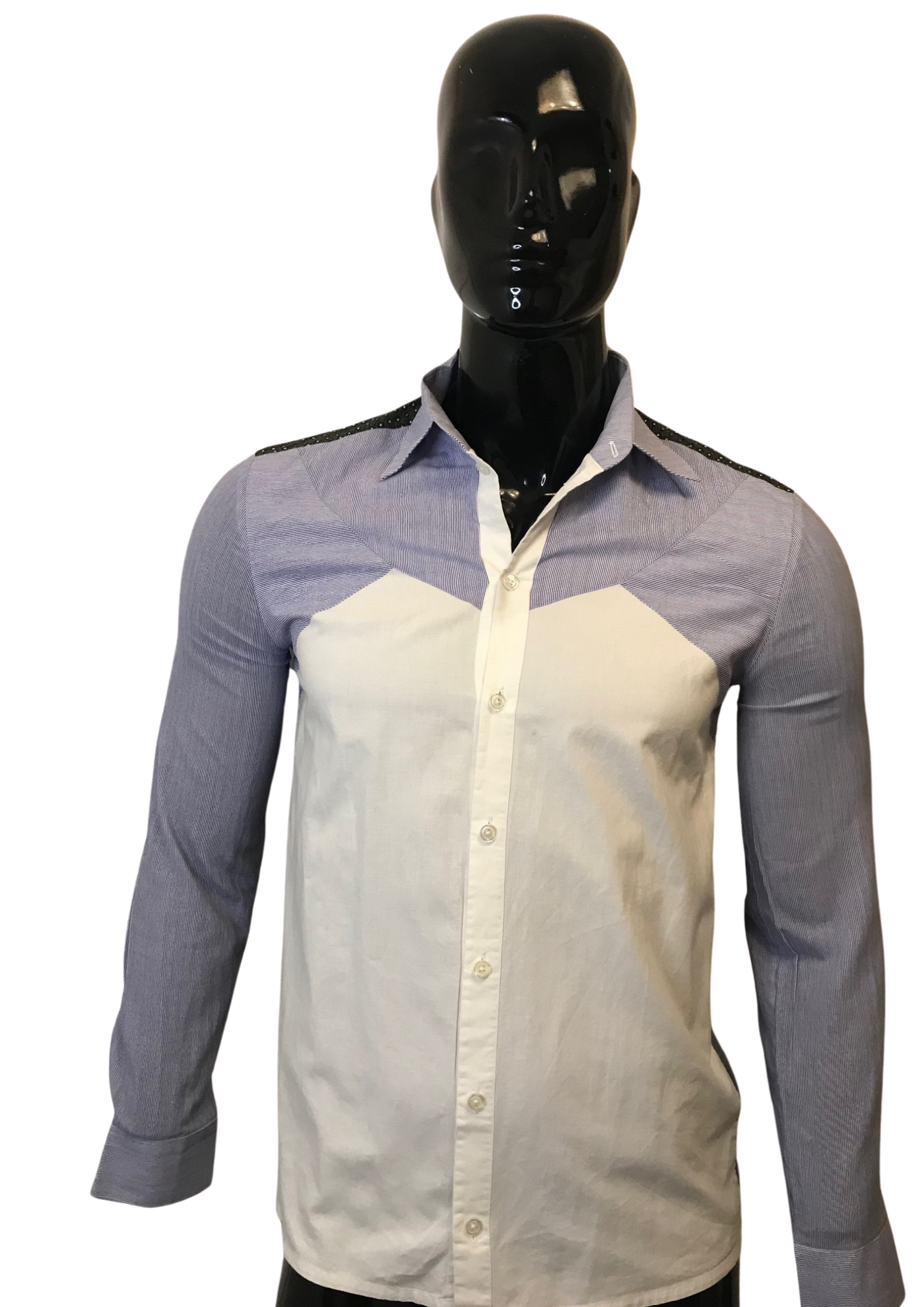 Chemise avec empiècement wax Taille S