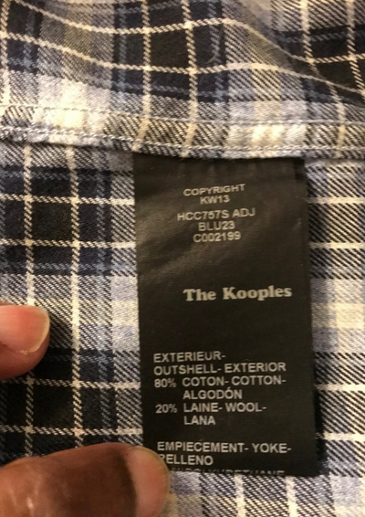 Chemise à carreaux Taille S