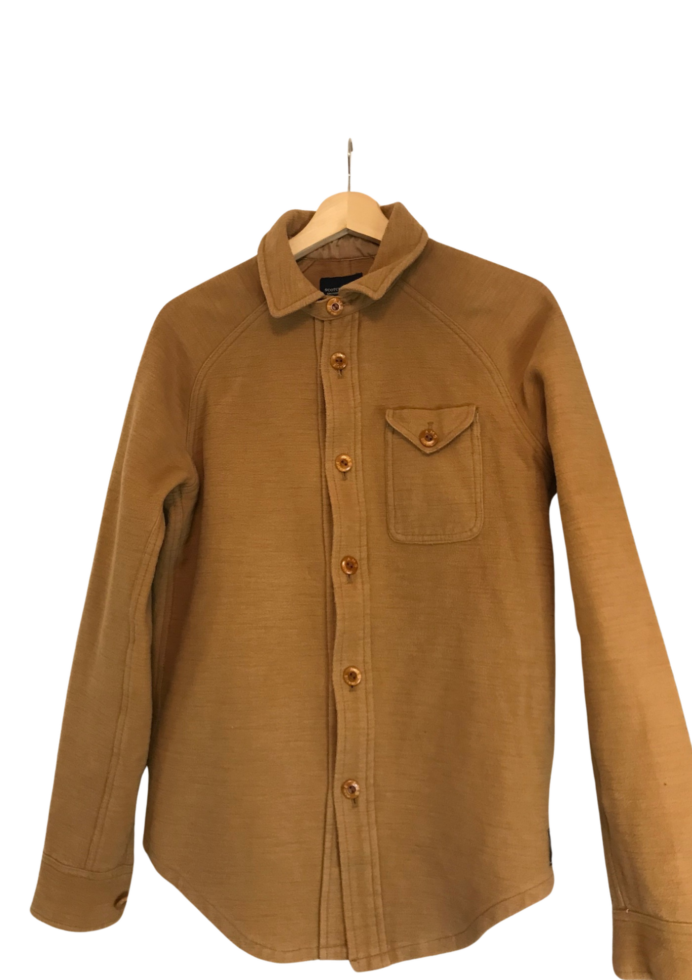 Veste chemise camel Taille S