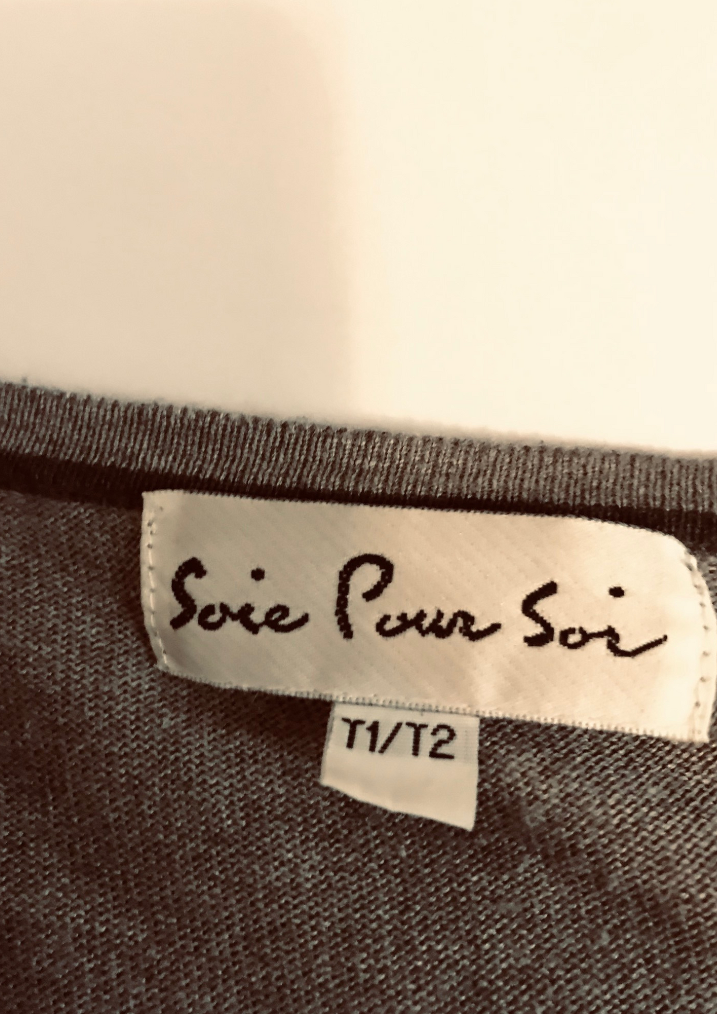 Pull en soie mélangée Taille 38