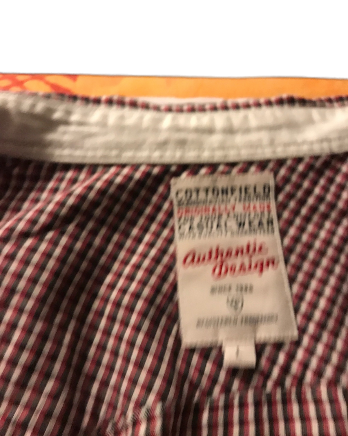 Chemise à carreaux Taille L