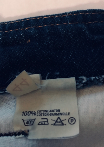 Mom jean perlé Taille 38 (Neuf)