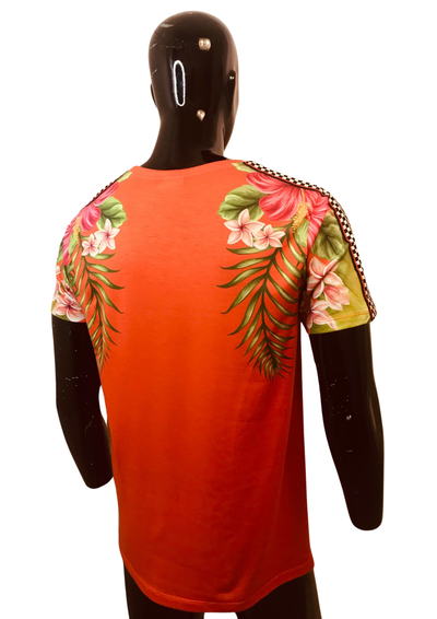 Tee-shirt fleurs exotiques Taille M