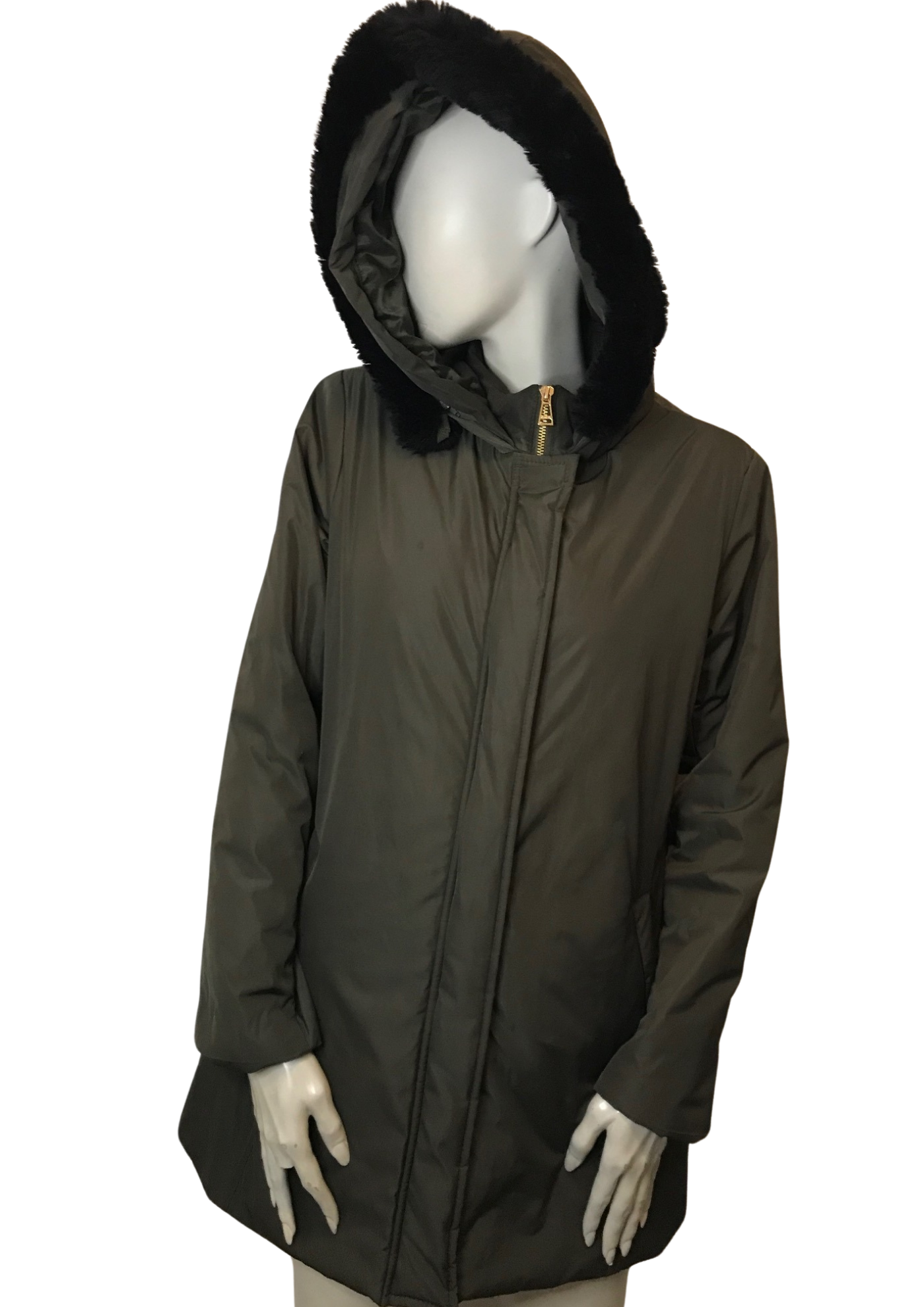 Parka kaki Pierre Cardin