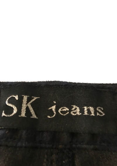 Jean slim motifs léopard Taille 38