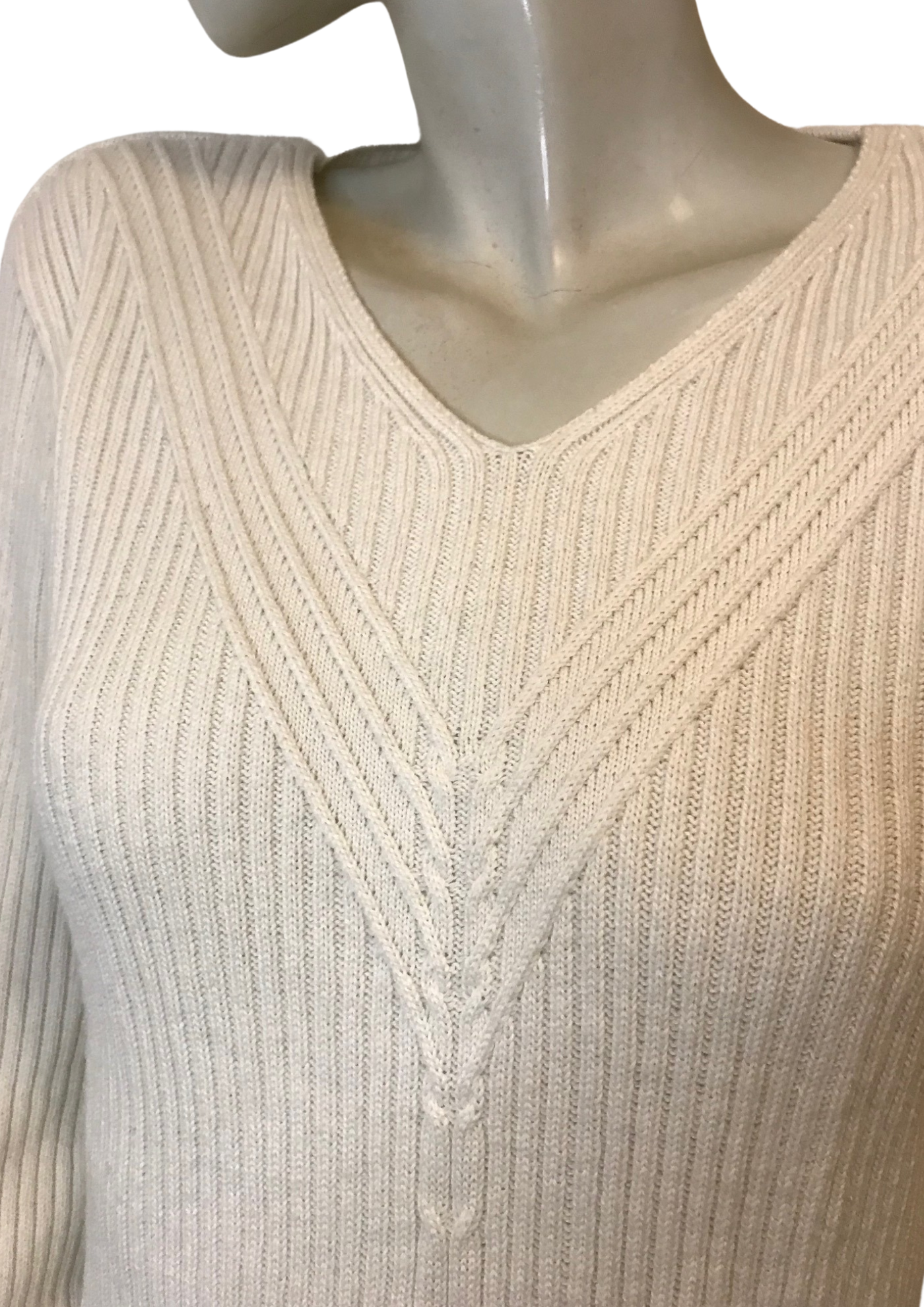 Pull en laine mérinos mélangée Taille 42