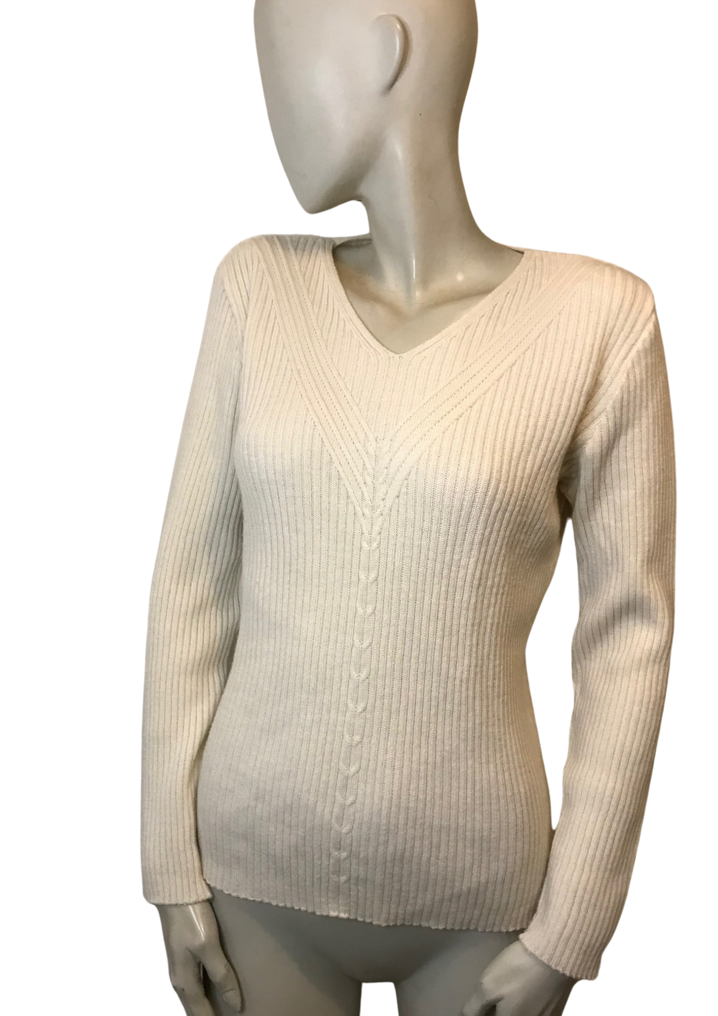 Pull en laine mérinos mélangée Taille 42