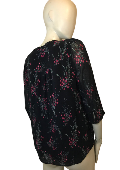 Blouse en soie mélangée Taille 42