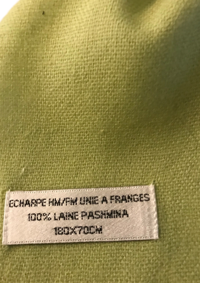 Écharpe en laine Pashmina