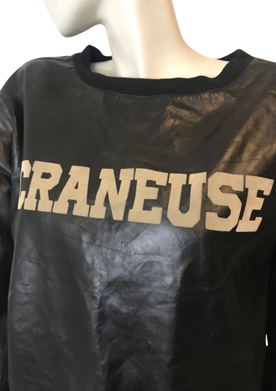 Sweat en cuir vegan Taille 36