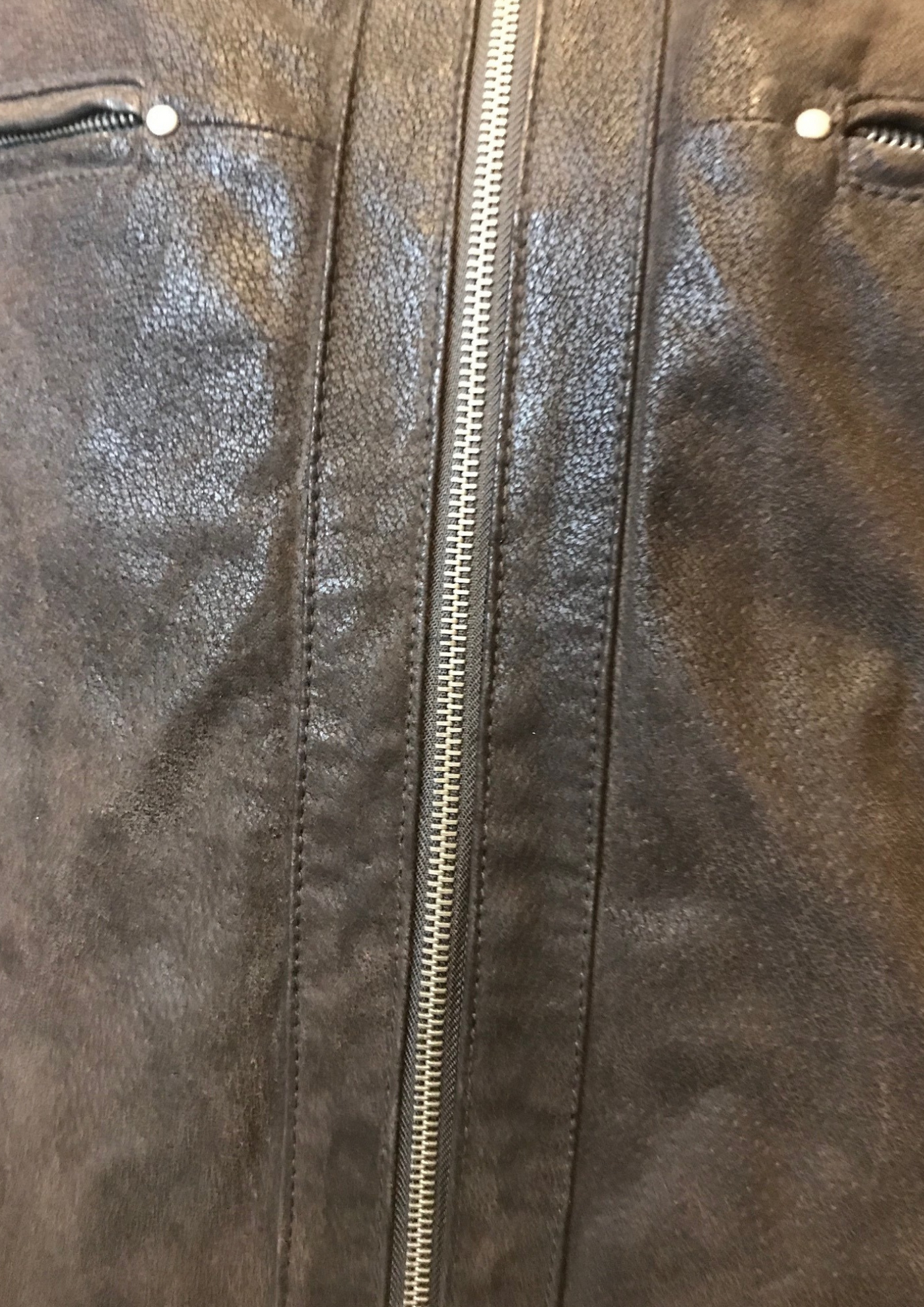 Blouson en cuir Taille L