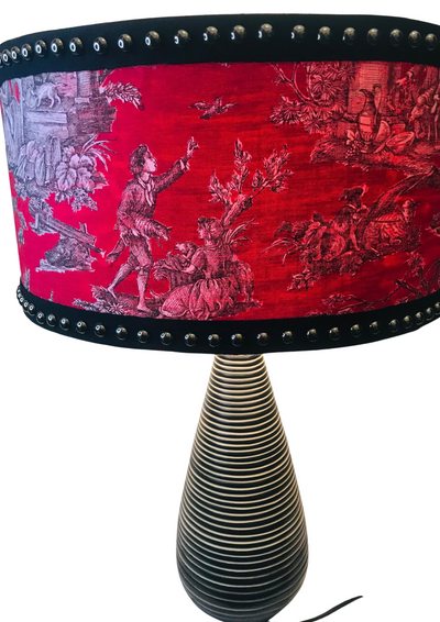 Lampe Toile de Jouy 4