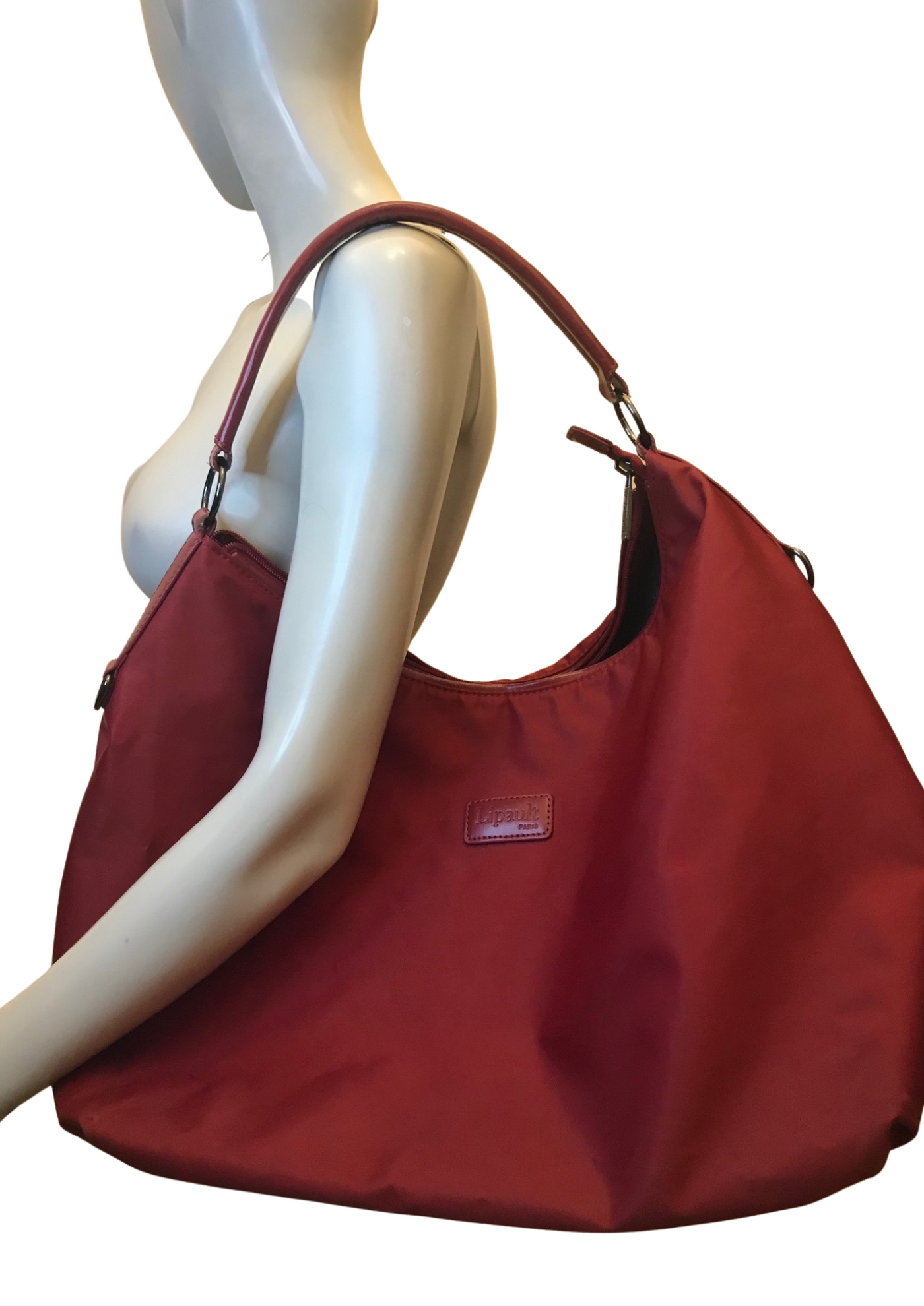 Sac porté épaule rouge