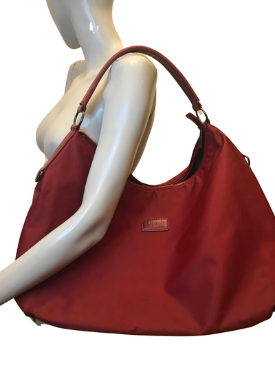 Sac porté épaule rouge