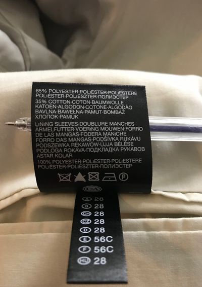 Veste en lin mélangé Taille XL