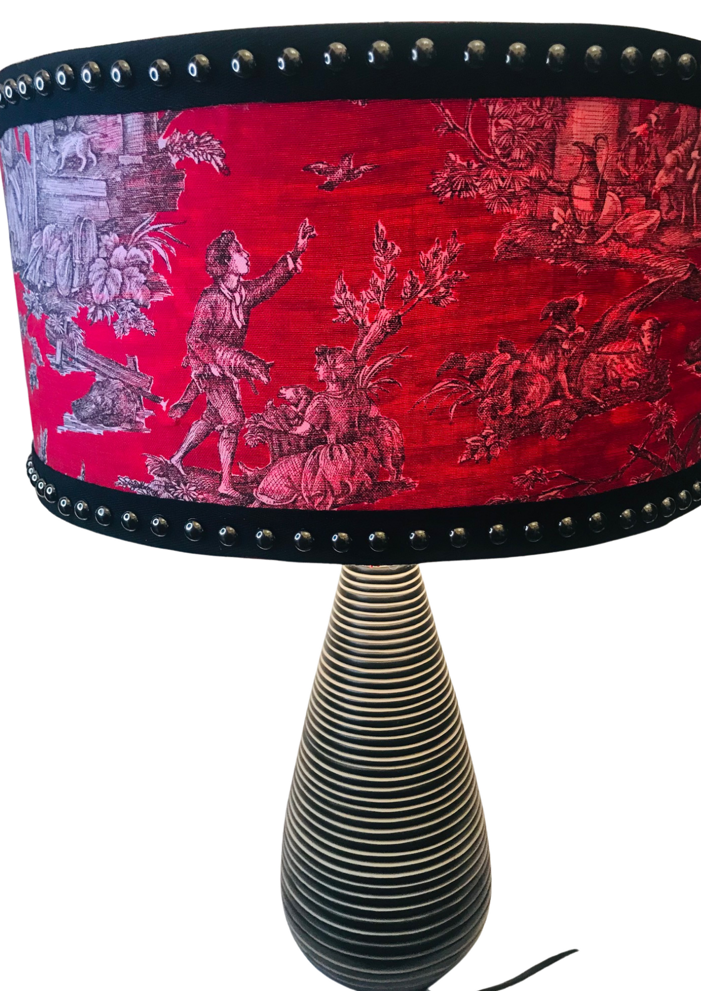 Lampe Toile de Jouy 4