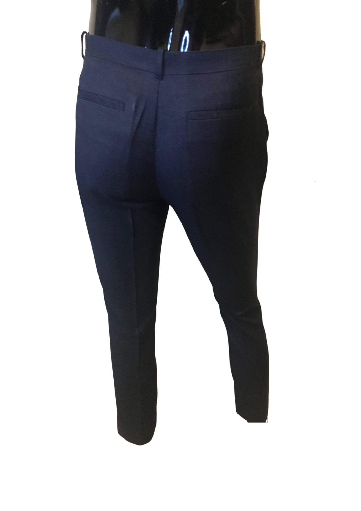 Pantalon skinny en laine mélangée Taille S