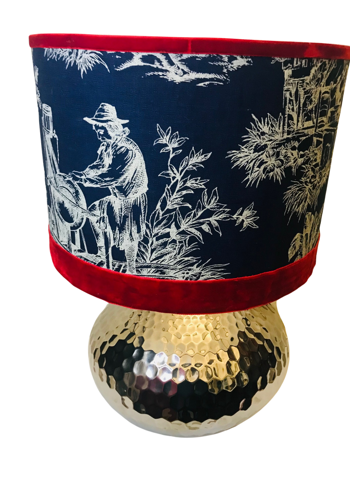 Lampe Toile de Jouy 1