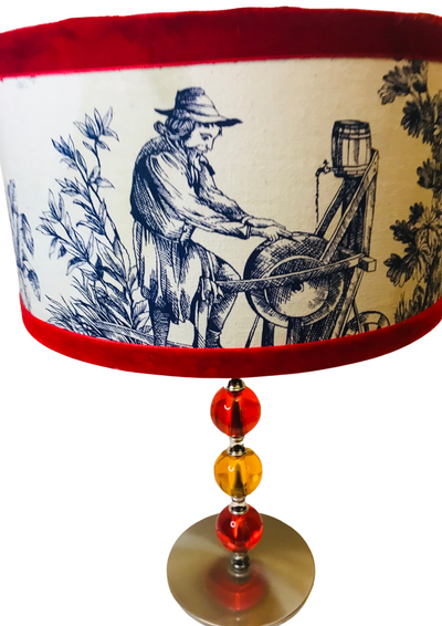 Lampe Toile de Jouy 2